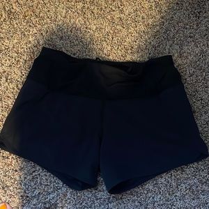 Lululemon 4 inch black shorts!!